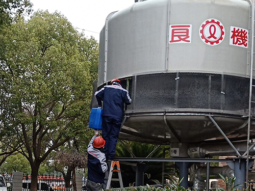 冷却水化学清洗预膜处理